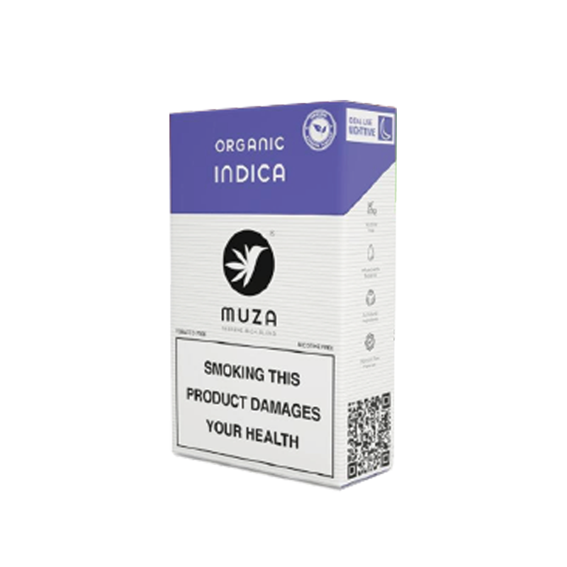 MUZA Organic Herbal Blend - Cigarettes Indica (Carton)