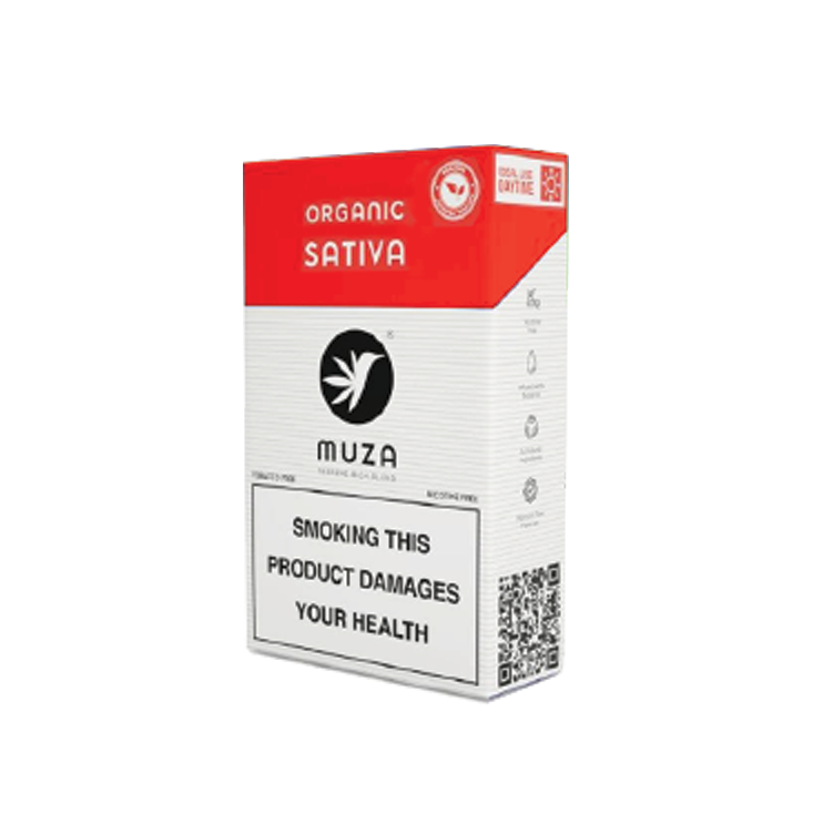 MUZA Organic Herbal Blend - Cigarettes Sativa (Pack)