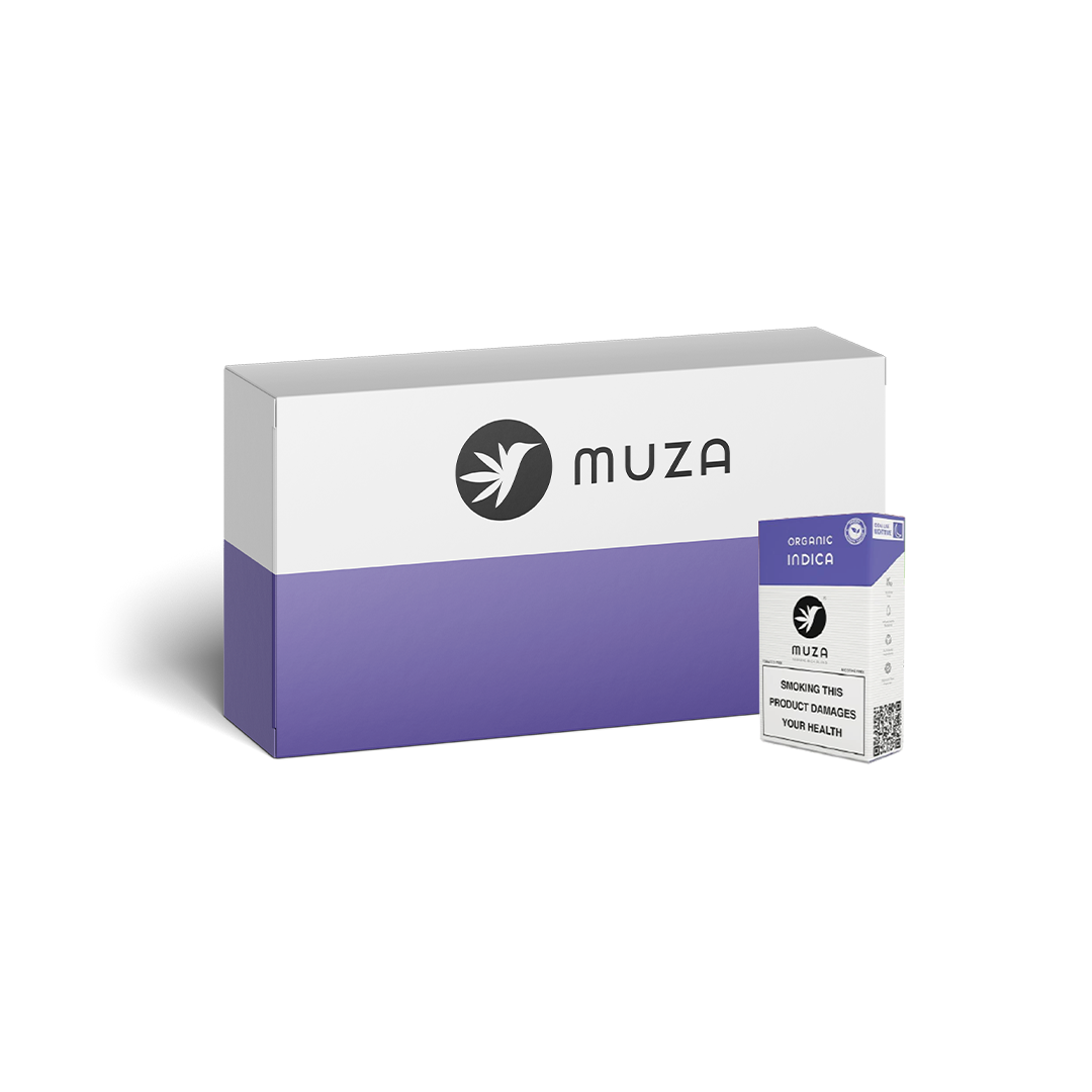 MUZA Organic Herbal Blend - Cigarettes Indica (Carton)
