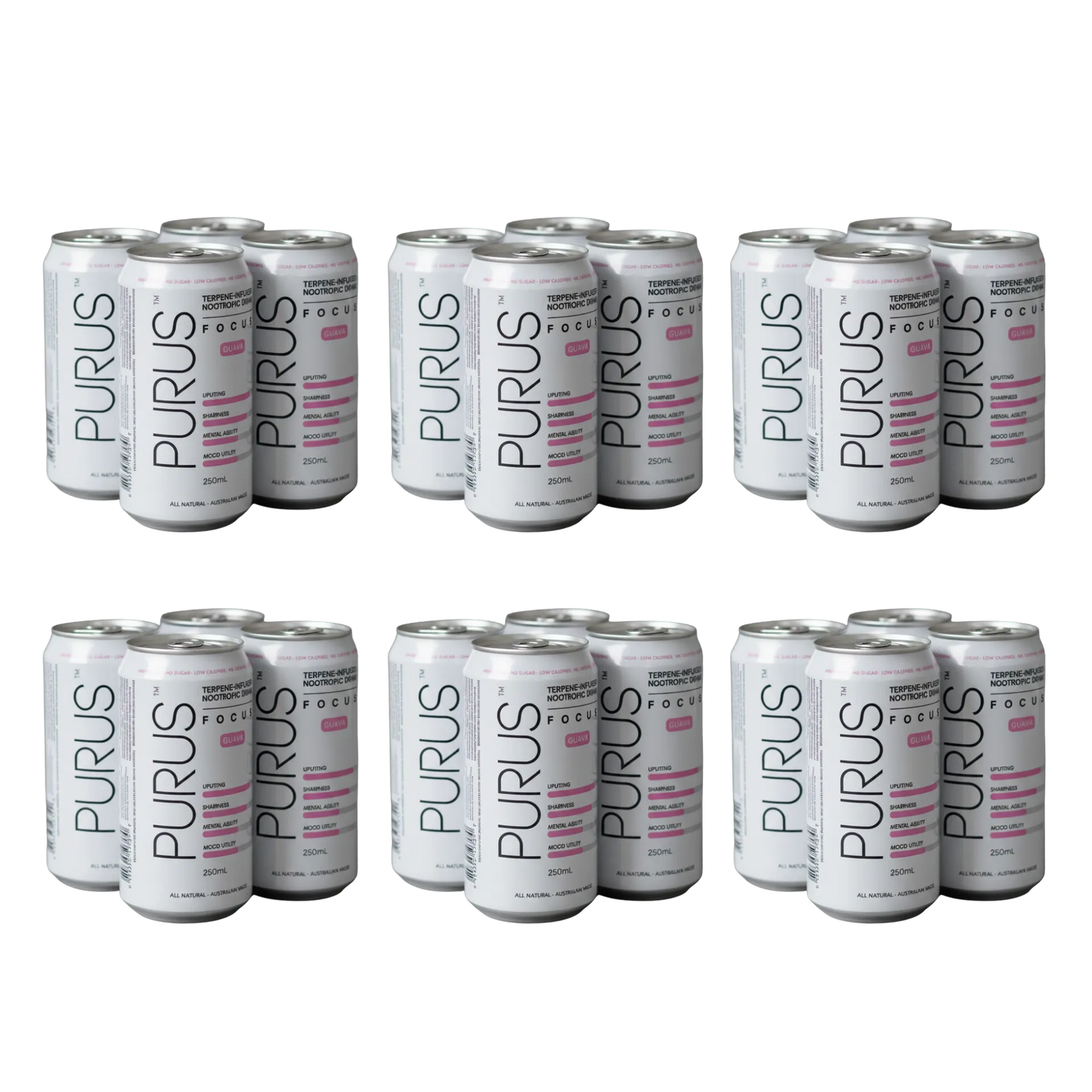 Purus TerpEnergy Botanical Terpene Focus Drink 250ml