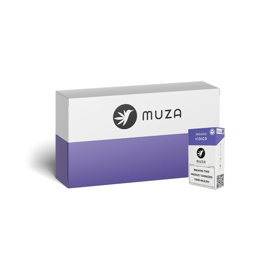 MUZA Organic Herbal Blend - Cigarettes Indica (Carton)
